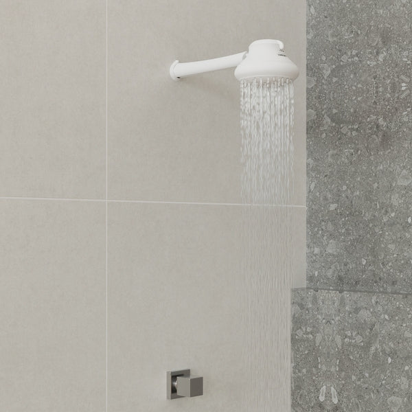 Chuveiro Elétrico 6800w Branco Redondo Bella Ducha