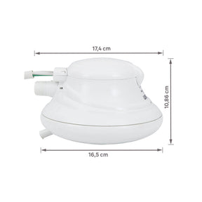 Chuveiro Elétrico 6800w Branco Redondo Bella Ducha