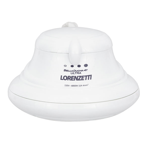 Chuveiro Elétrico 6800w Branco Redondo Bella Ducha