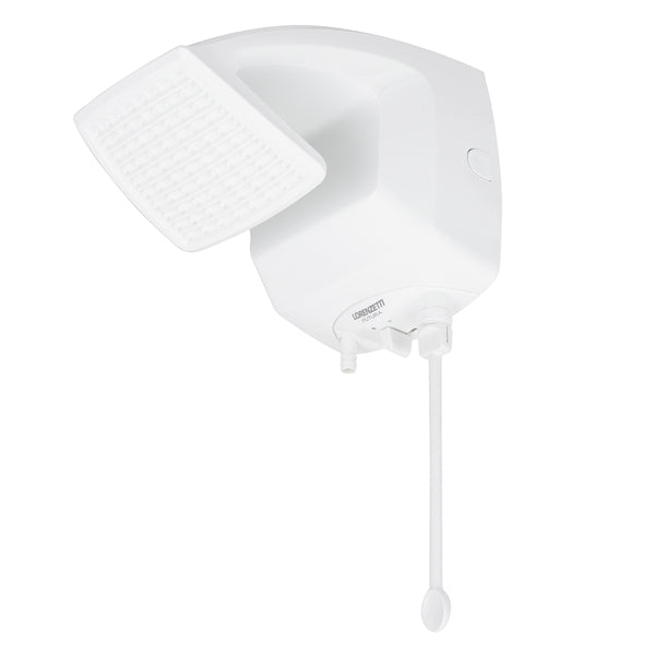 Chuveiro Elétrico Eletrônico 6800w Branco Quadrado Futura