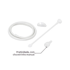 Aquecedor Elétrico de Ponto 5500W Versátil 3T Branco