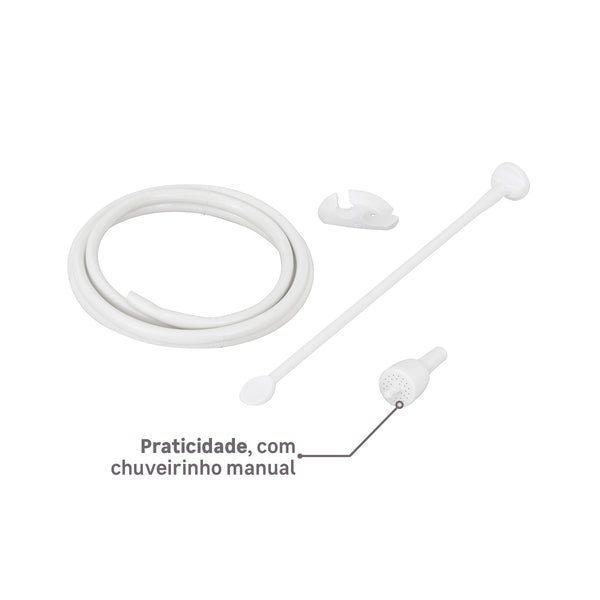 Aquecedor Elétrico de Ponto 5500W Versátil 3T Branco