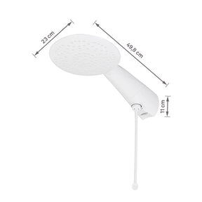 Aquecedor Elétrico de Ponto 5500W Versátil 3T Branco