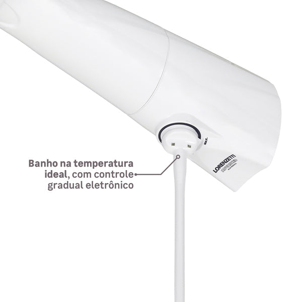 Aquecedor Elétrico de Ponto 5500W Versátil 3T Branco