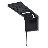 Chuveiro Elétrico Eletrônico 7800w Preto Fosco Quadrado Acqua Duo Ultra