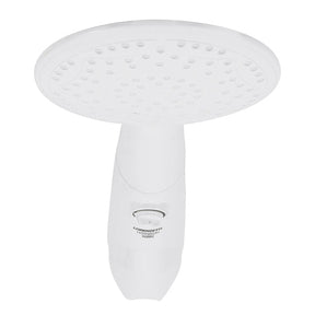 Chuveiro Elétrico Eletrônico 7500w Branco Redondo com Pressurizador Advanced